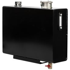 Hydraulic oil tank 45L Steel Complete