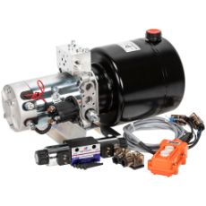 Pump station 2Kw 24V 8L 2-Acting+Remote control