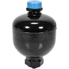 Diaphragm accumulator 0.5L Precharged 25Bar G1/2