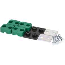 Tube Clamp 10Mm Standard Series Packed 2 Pairs