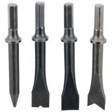 Chisel set Hexagonal 4pcs