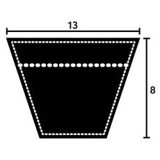 V-Belt L&G 13X1168Mm La Kevlar