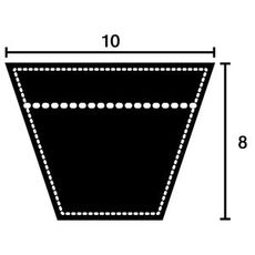 Belt 10X1900Lp