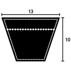 V-Belt Toothed 13X1060Lp