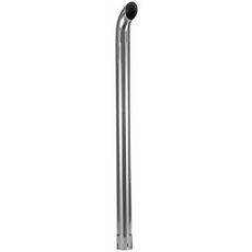 Exhaust Pipe For Silencer Chromed 76mm