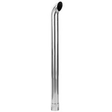 Exhaust Pipe For Silencer Chromed 89mm
