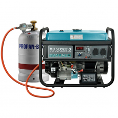 LPG/gasoline Generator KS 5000EG