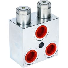 Dubbel Pressure relief valve 1/2