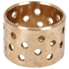 Plain Bearing 25X28X20Mm Red Metal Perforated
