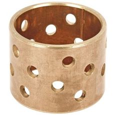 Plain Bearing 28X32X25Mm Red Metal Perforated