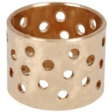Plain bearing 35X39X30Mm Red Metal Perforated
