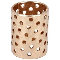 Plain bearing 35X39X50Mm Red Metal Perforated