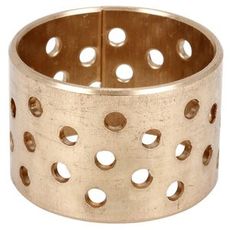 Plain bearing 40X44X30Mm Red Metal Perforated