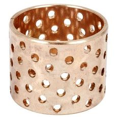 Plain bearing 45X50X40Mm Red Metal Perforated