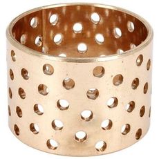 Plain bearing 50X55X40Mm Red Metal Perforated