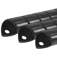 Protective Spiral 20Mm Black 1M 3Pc