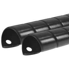 Protective Spiral 50Mm Black 1M 2Pc