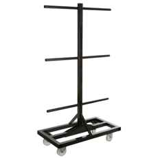 Hose shelf for 6 hose reels