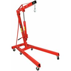 Engine hoist 2 tons, with a maximum lift height of 2300 mm, robust and reliable.