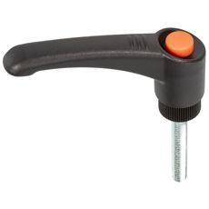 Adjustable Handle M12X60Mm Plastic