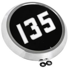 Round side label 1865460M1, perfectly compatible with various tractor and machine models.