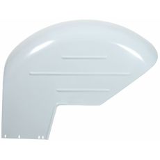 9-inch high mudguard for Mf, provides protection against splashes and debris.