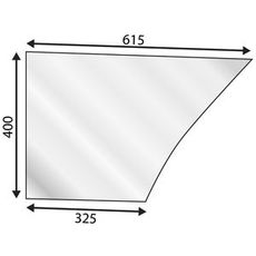 Door Glass Lower Left/Right 300 Series 3476160M1