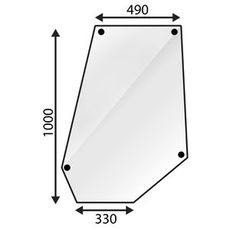 Door Glass MF 600-Series