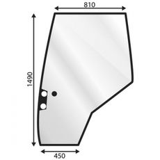 Door Glass Left 6000-8000 Series Mf