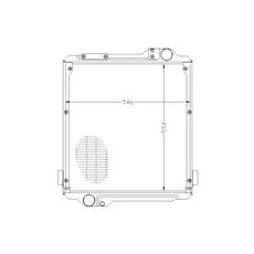 Radiator Mf 3808158M3