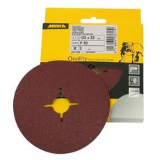 Fiber 125Mm P80 2Pcs