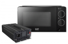 Microwave oven 24V Incl. Inverter