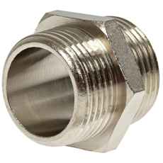 Adapter 1/4-1/4 Ext-Ext Brass