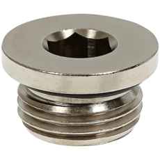 Plug 1/8 Ext Brass