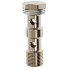 Double Banjo Bolt 1/2 Brass With Seals