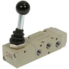 Mechanical Valve 5/2 1/8 90 Lever/Spring Mav25Lesoo