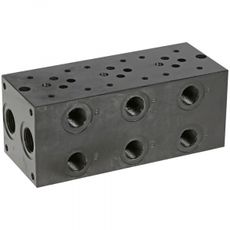 CETOP 3/NK6 Base Plate 3/8" 3-sections