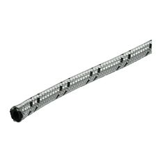 Fuel hose 9.5mm steel braided, reliable and pressure resistant.