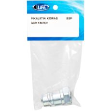 Quick Coupling Male 1/2" Bsp Agri Faster