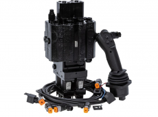 Front Loader Valve - 90 l/min Electric Control+Joystick