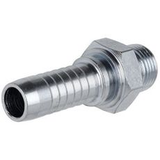 Hose Coupling Bsp 3/8-1/4 Straight Ext.Threads