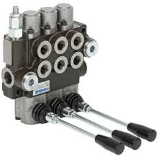 Directional valve 3/8" - max. 40 l/min 3-COIL