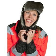 Winter Hat Cesium Black
