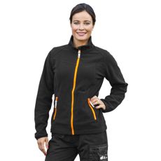 Fleece Jacket Argonit Black/Orange