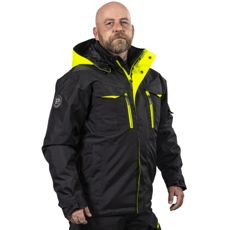 Winter Jacket Foster Black/Yellow