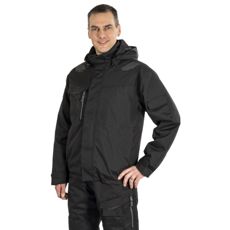 Winter Jacket Florian Black/Gray