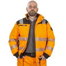 Pilot Jacket Light Insulation Gavin Orange/Black