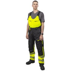 Winter Dungaree Pants Alec Yellow/Black