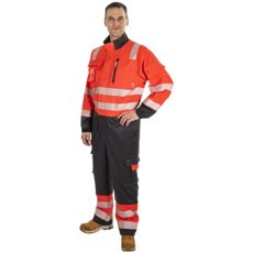 High-visibility Overall Ripley Cl3 Red/Black