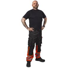 Warning trousers Greyson Class 1 Red/Black